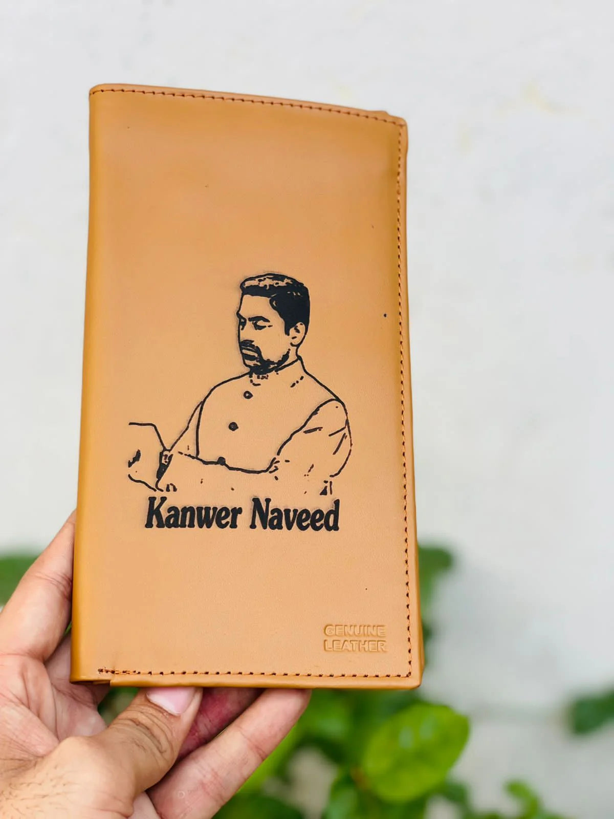 Long Wallet with Your Picture Name on it