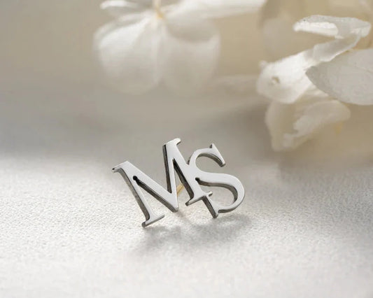 Initial Alphabet Coat pin - MEN