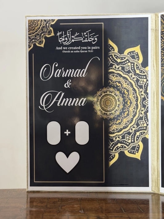 Nikkah Booklet | off-White