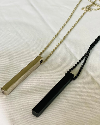 Customize Name Engraved 4d Bar Locket