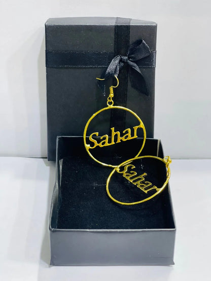 Personalized Customize Name Earrings