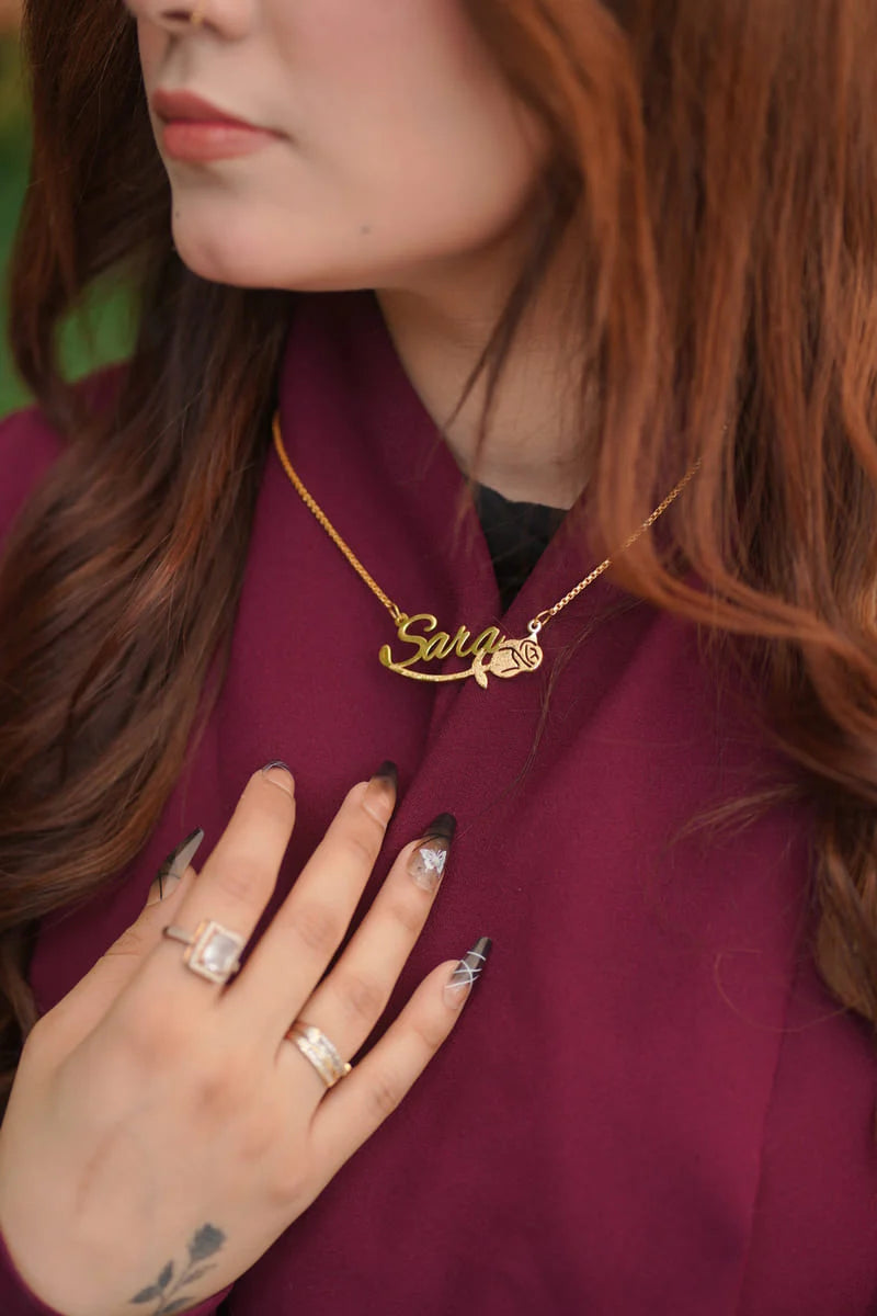 Customize Single Name Necklace