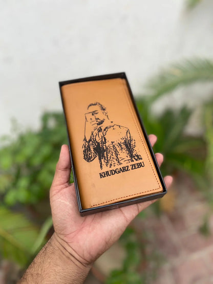 Long Wallet with Your Picture Name on it