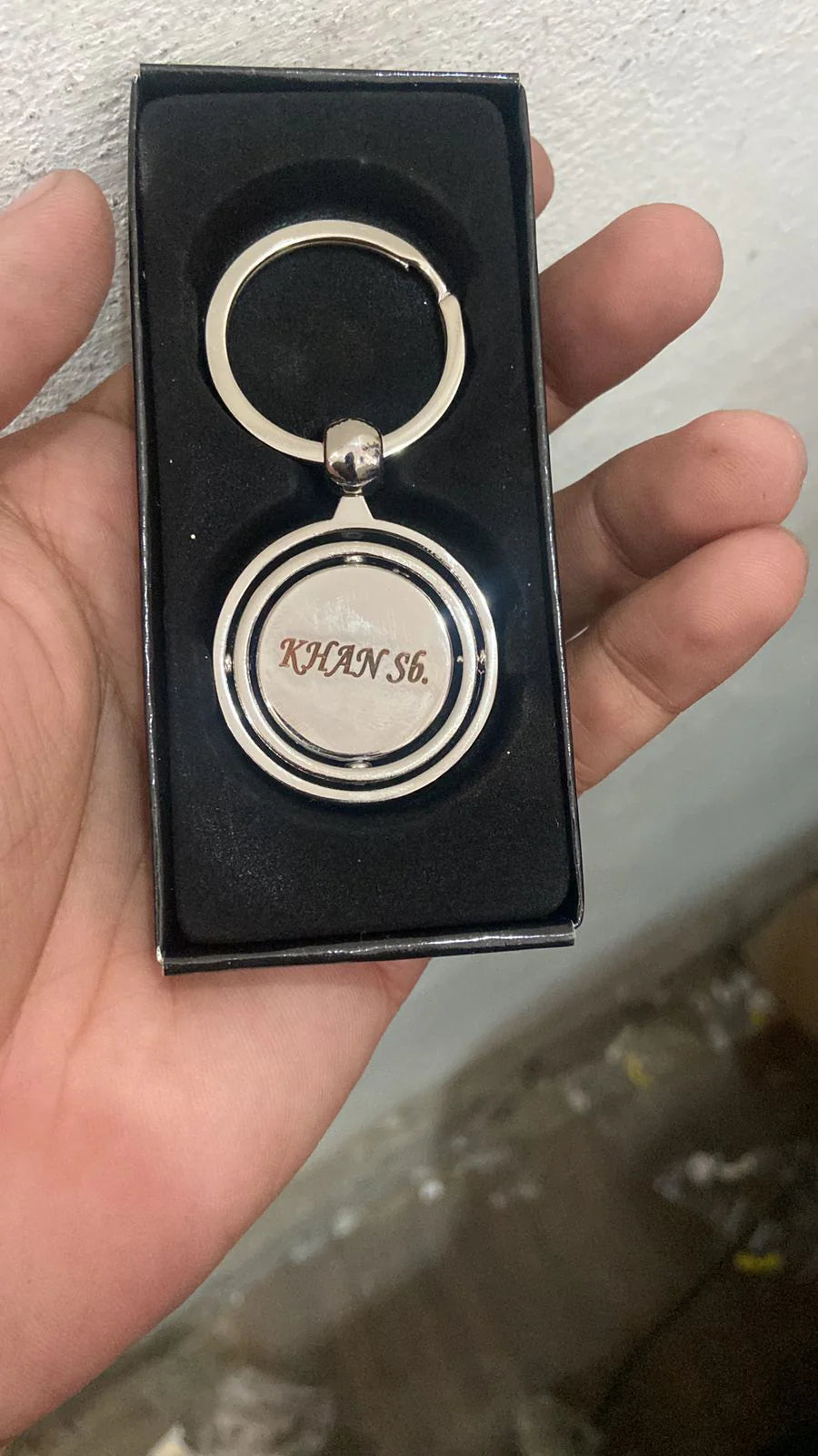 Customized Name/Log Keychain