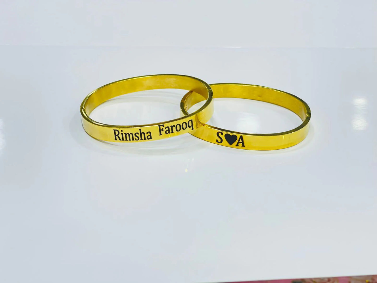 Engraved Cuff Karha for Men & Women