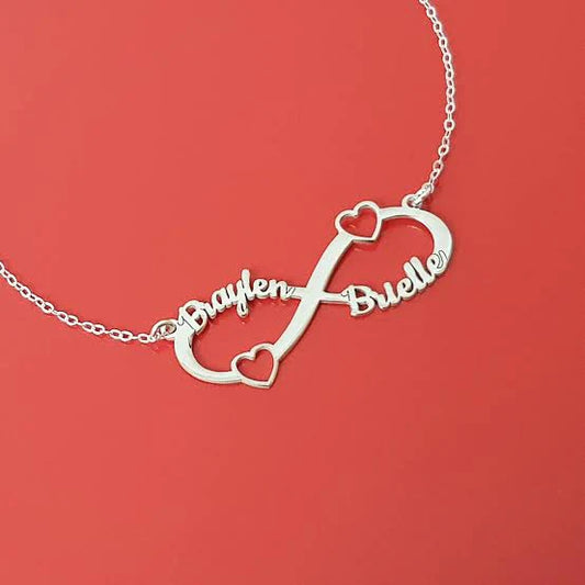 Customize infinity sign Necklace