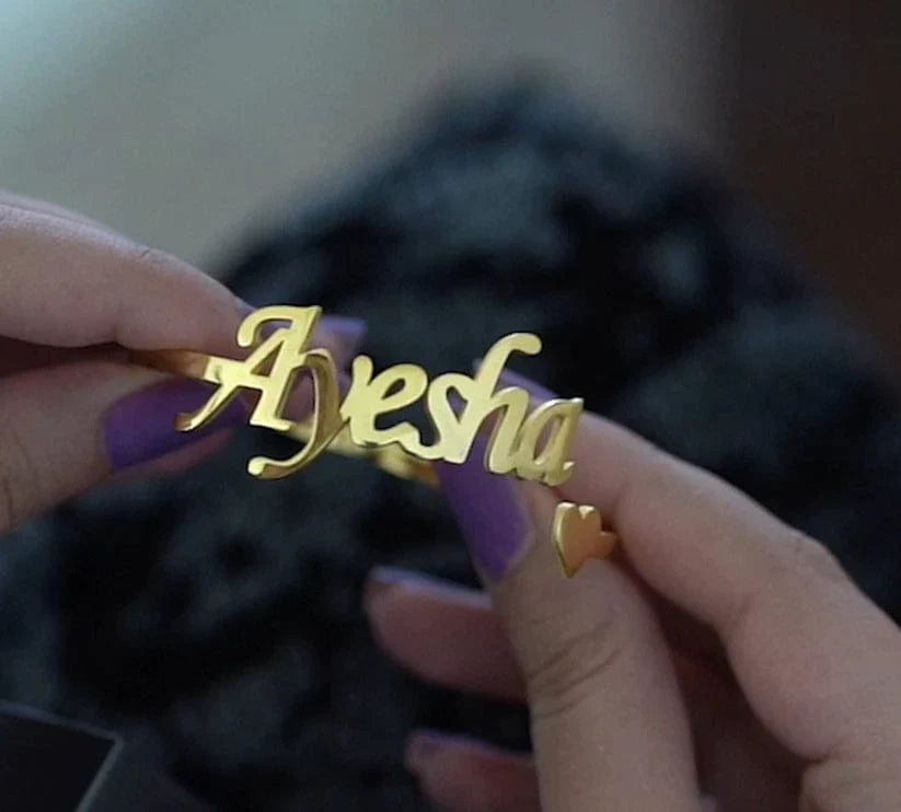 Customize Name Bangle