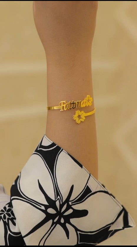 Customize Name Bangle